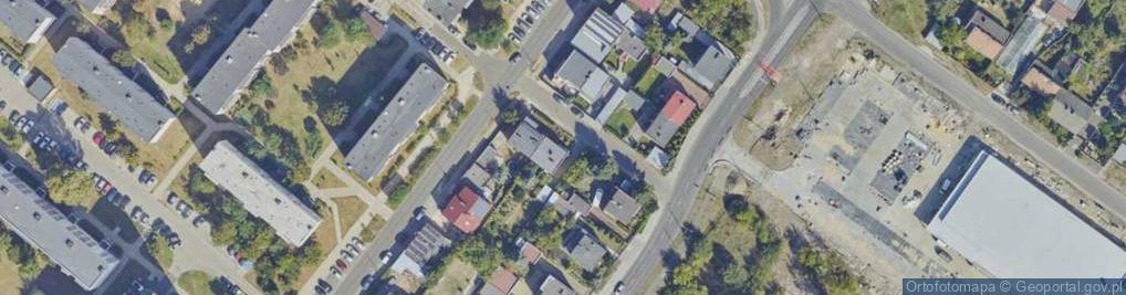 Zdjęcie satelitarne Makowa ul.