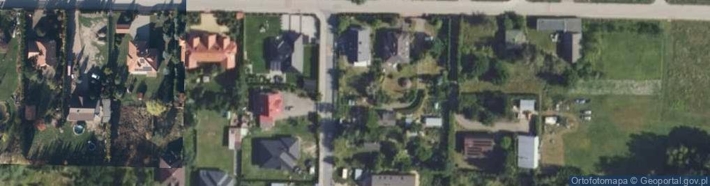Zdjęcie satelitarne Malownicza ul.