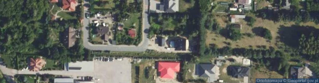 Zdjęcie satelitarne Malownicza ul.