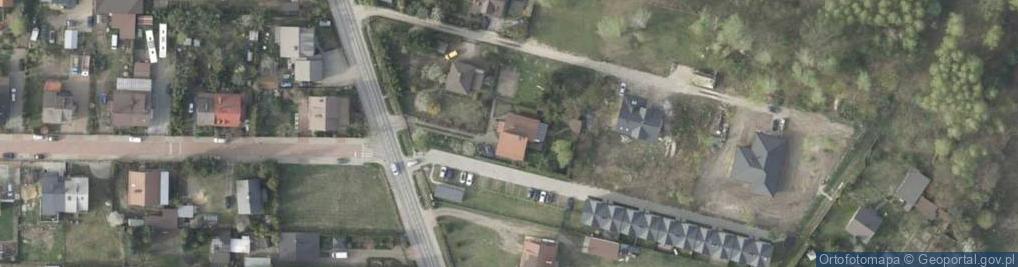 Zdjęcie satelitarne Mazowiecka ul.
