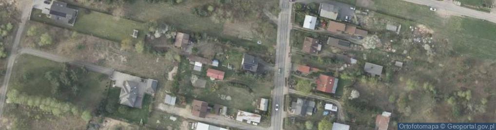 Zdjęcie satelitarne Mazowiecka ul.