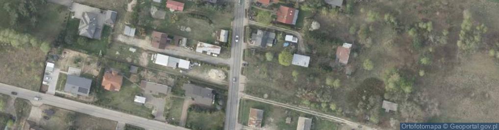 Zdjęcie satelitarne Mazowiecka ul.
