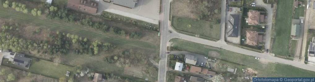 Zdjęcie satelitarne Mazowiecka ul.