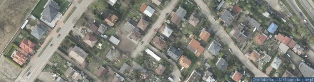 Zdjęcie satelitarne Mazurska ul.