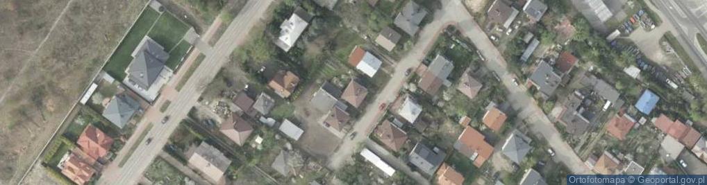 Zdjęcie satelitarne Mazurska ul.