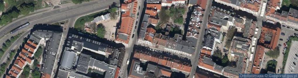 Zdjęcie satelitarne Malarska ul.