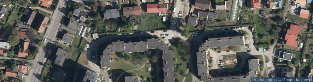 Zdjęcie satelitarne Marynarska ul.