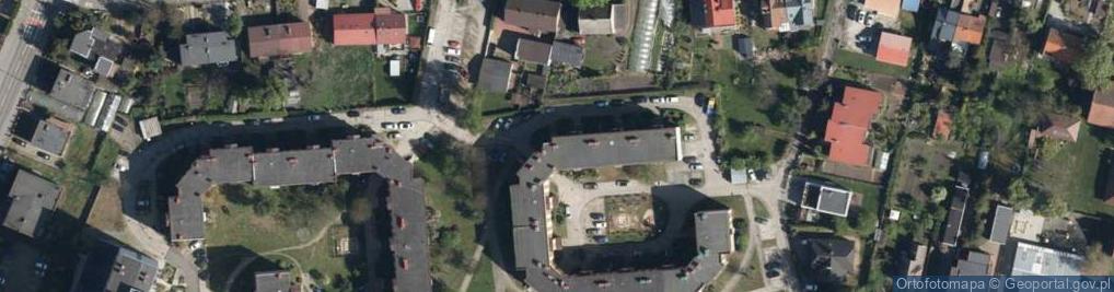 Zdjęcie satelitarne Marynarska ul.