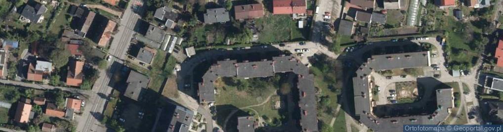 Zdjęcie satelitarne Marynarska ul.