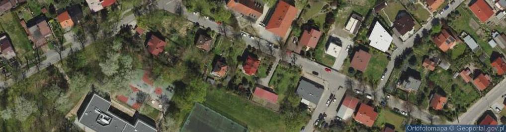 Zdjęcie satelitarne Malwowa ul.