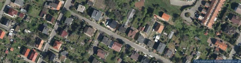 Zdjęcie satelitarne Malborska ul.