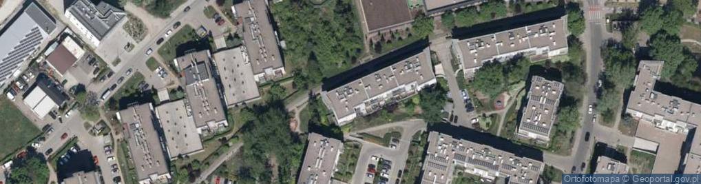 Zdjęcie satelitarne Magellana Ferdynanda ul.