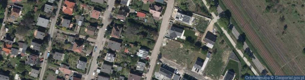 Zdjęcie satelitarne Mandżurska ul.