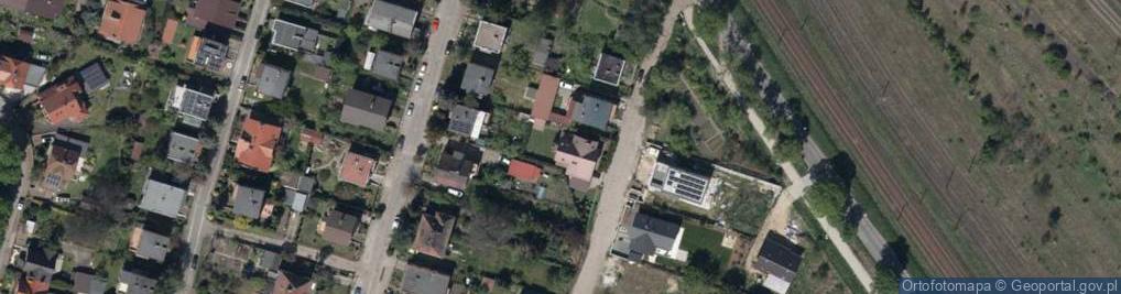 Zdjęcie satelitarne Mandżurska ul.