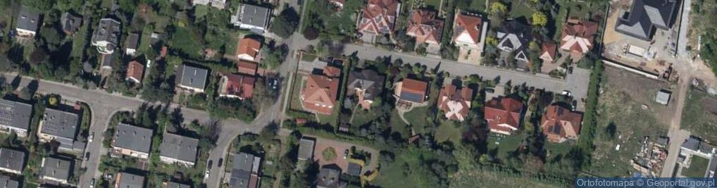 Zdjęcie satelitarne Malachitowa ul.
