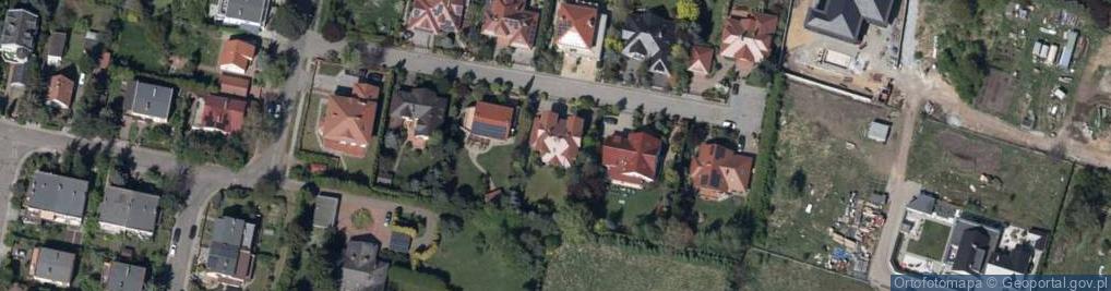 Zdjęcie satelitarne Malachitowa ul.