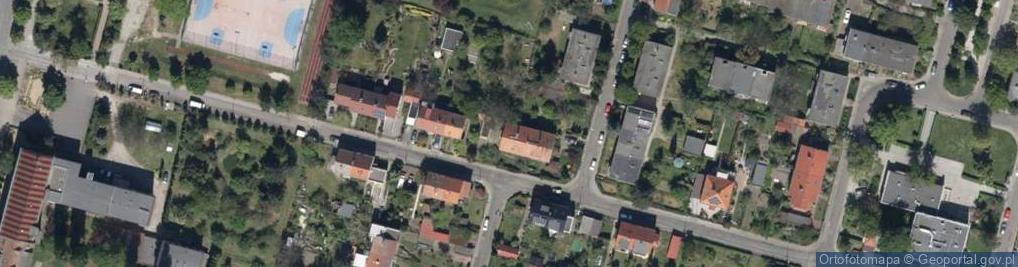 Zdjęcie satelitarne Makowa ul.