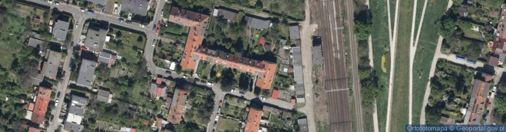 Zdjęcie satelitarne Makowa ul.