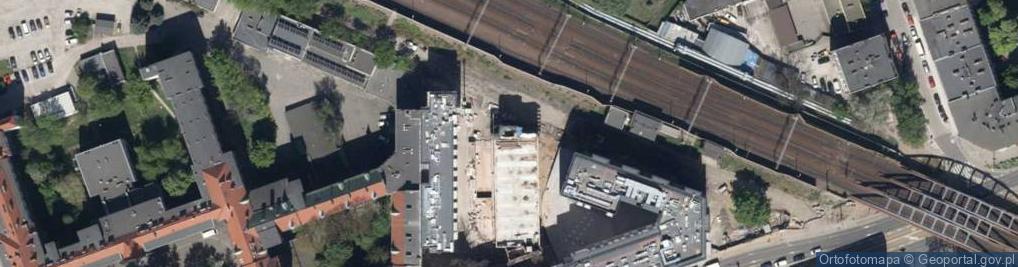 Zdjęcie satelitarne Manganowa ul.