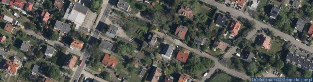 Zdjęcie satelitarne Mandarynkowa ul.
