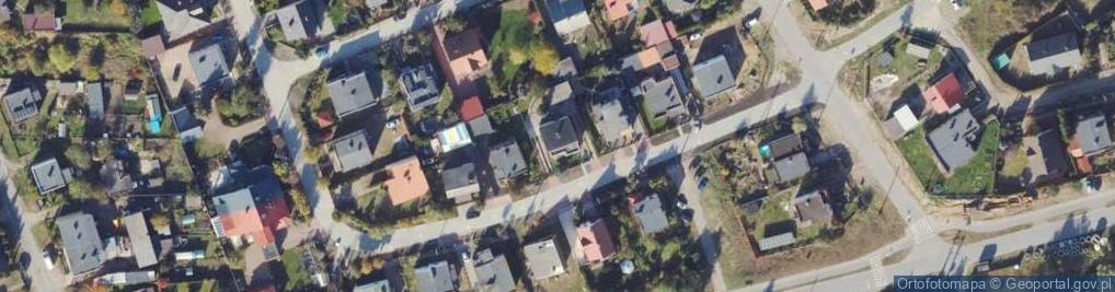 Zdjęcie satelitarne Makowa ul.