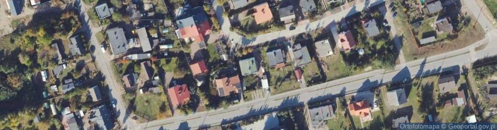 Zdjęcie satelitarne Makowa ul.