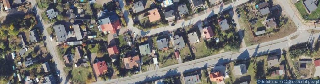 Zdjęcie satelitarne Makowa ul.