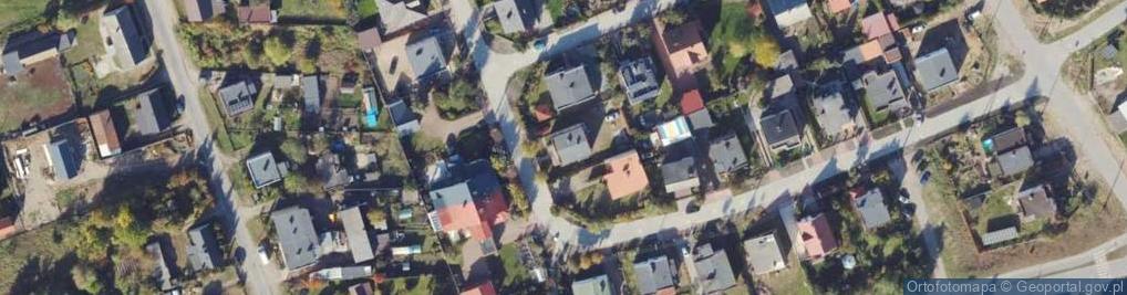 Zdjęcie satelitarne Makowa ul.