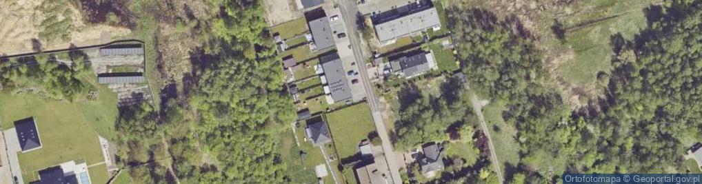 Zdjęcie satelitarne Mańdy Jakuba, ks. ul.