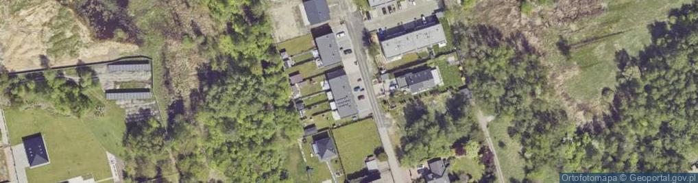 Zdjęcie satelitarne Mańdy Jakuba, ks. ul.