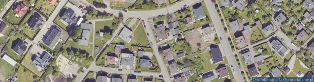 Zdjęcie satelitarne Mazowiecka ul.