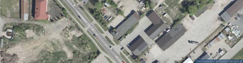 Zdjęcie satelitarne Mazowiecka ul.