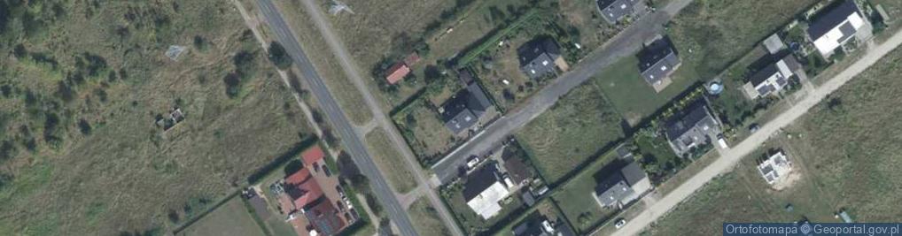 Zdjęcie satelitarne Makowa ul.