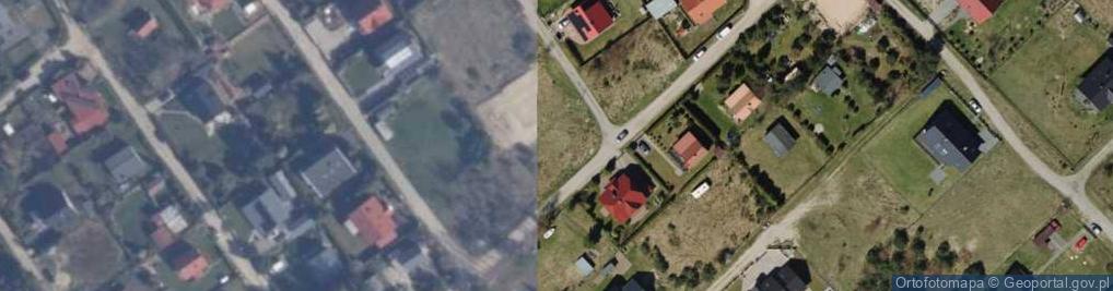 Zdjęcie satelitarne Makowa ul.