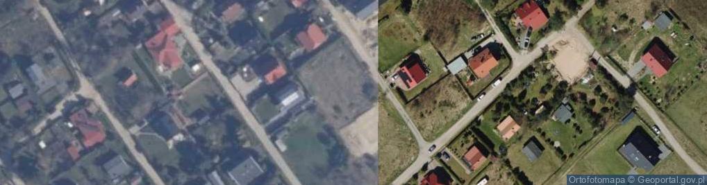 Zdjęcie satelitarne Makowa ul.