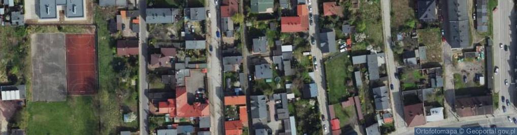 Zdjęcie satelitarne Malarska ul.