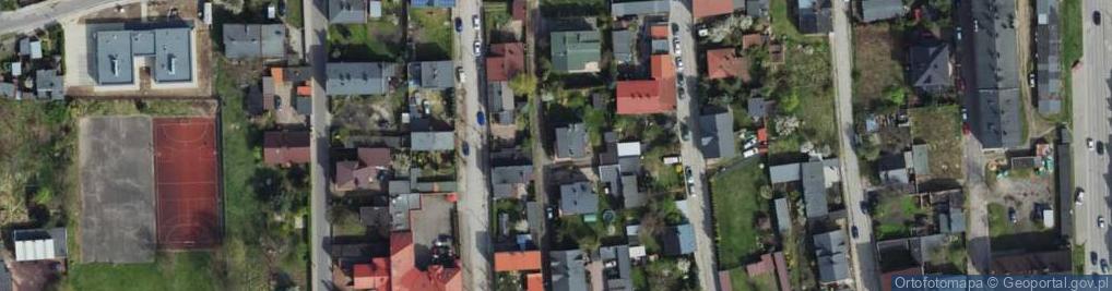 Zdjęcie satelitarne Malarska ul.
