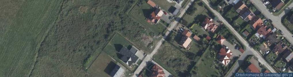 Zdjęcie satelitarne Makowa ul.