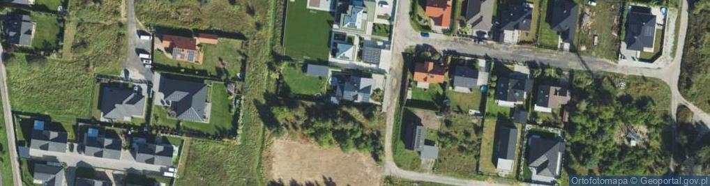 Zdjęcie satelitarne Mahoniowa ul.