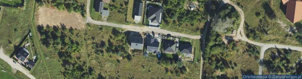 Zdjęcie satelitarne Mahoniowa ul.