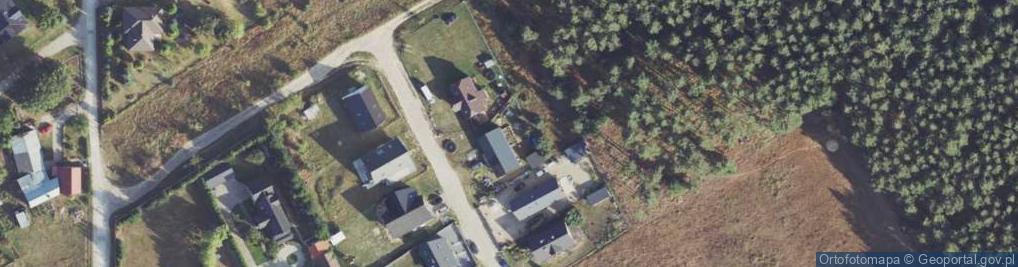 Zdjęcie satelitarne Makowa ul.