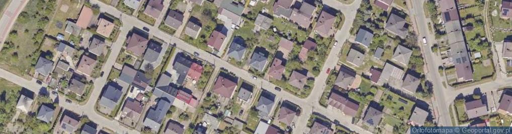 Zdjęcie satelitarne Makowa ul.