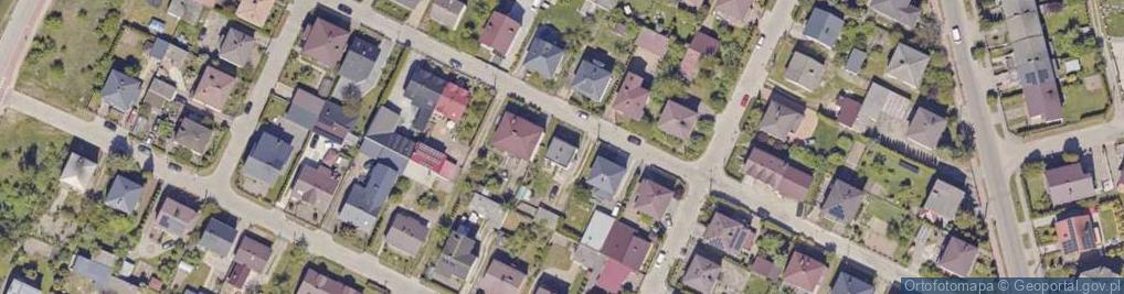 Zdjęcie satelitarne Makowa ul.
