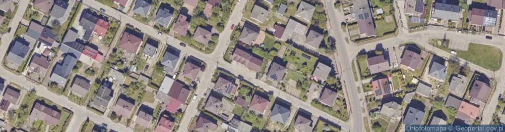 Zdjęcie satelitarne Makowa ul.