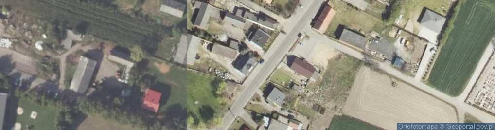 Zdjęcie satelitarne Mchy ul.