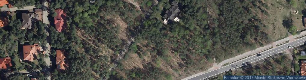 Zdjęcie satelitarne Mchów ul.