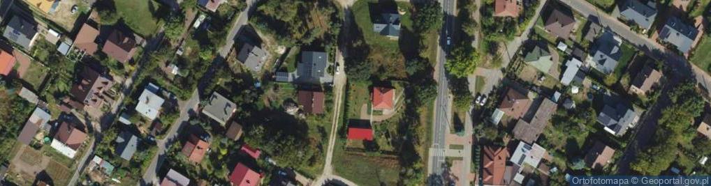 Zdjęcie satelitarne Męczenników Katynia ul.