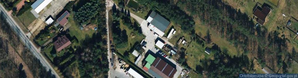 Zdjęcie satelitarne Meblowa ul.