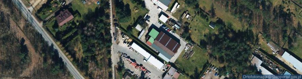 Zdjęcie satelitarne Meblowa ul.