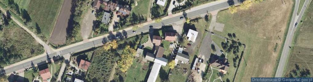 Zdjęcie satelitarne Męczenników ul.